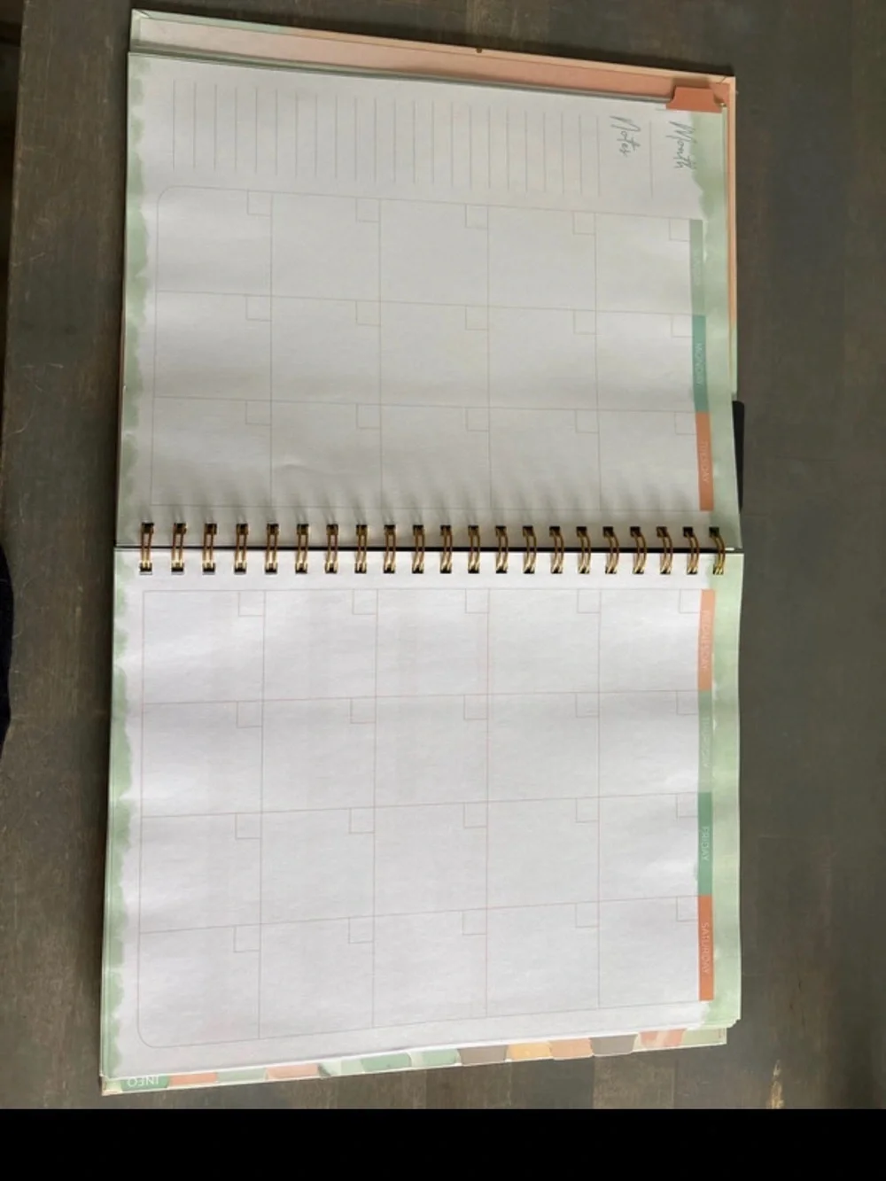 Mom to be planner